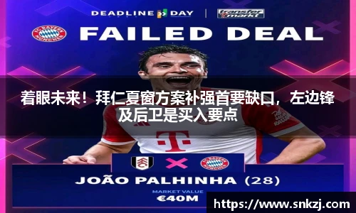 着眼未来！拜仁夏窗方案补强首要缺口，左边锋及后卫是买入要点